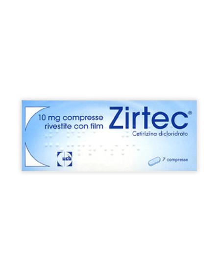 Zirtec 7 Compresse Rivestite 10Mg