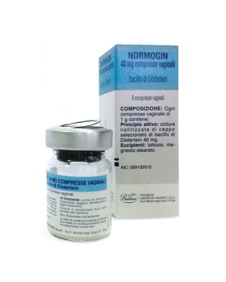 Normogin 6 Compresse Vaginali 40Mg