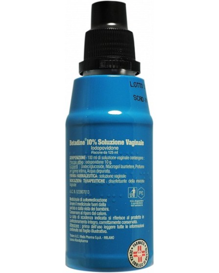 Betadine Soluzione Vaginale 125Ml 10%