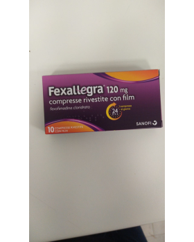 FEXALLEGRA*10CPR RIV 120MG