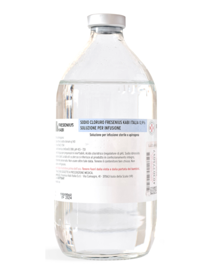 SODIO CLORURO FKI*0,9% 500ML