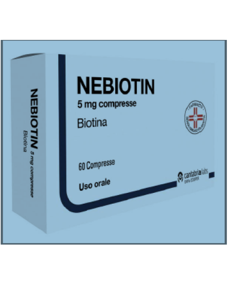 NEBIOTIN*60CPR 5MG