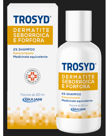 TROSYD DERMATITE SEB*SH120ML2%