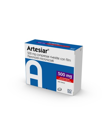 ARTESIAR*60CPR RIV 500MG