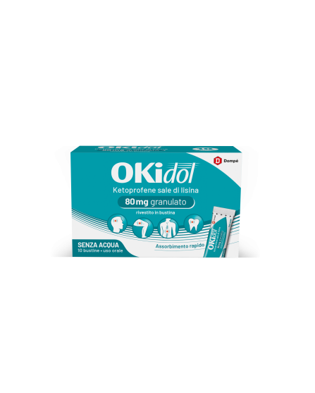 OKIDOL*OS GRAT 10BUST 80MG
