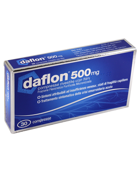 DAFLON*30CPR RIV 500MG