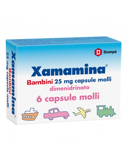 Xamamina Bambini 6 Capsule 25Mg