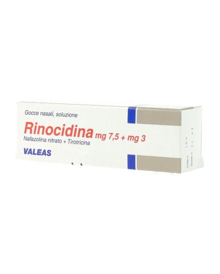 Rinocidina Gocce Nasali 15Ml 7,5Mg+3M Rinocidina Gocce Nasali 15Ml 7,5Mg+3M