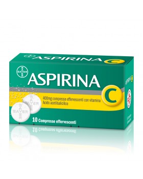 Aspirina C 10 Compresse Effervescenti 400+240Mg