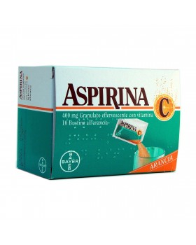 Aspirina C Soluzione Orale Granulare 10 Bustine 400+240