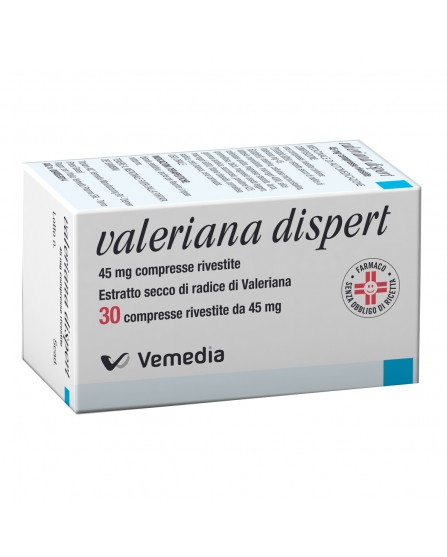 Valeriana Dispert 30 Compresse Rivestite 45Mg