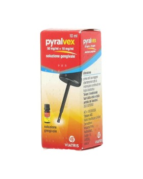 Pyralvex Flaconi 10Ml 0,5%+0,1% Gen