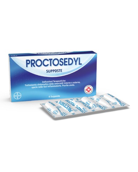 PROCTOSEDYL*6SUPPOSTE PROCTOSEDYL*6SUPPOSTE