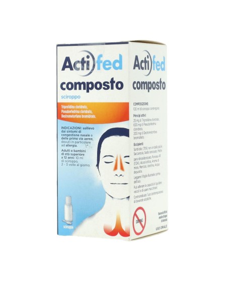 ACTIFED COMPOSTO*SCIR 100ML