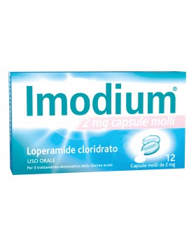 Imodium 12 Capsule Molli 2Mg