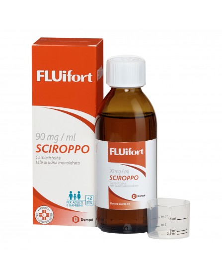 Fluifort Sciroppo 200Ml 9%+Misurin