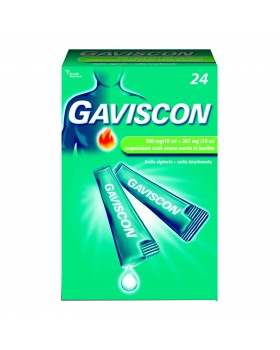 Gaviscon 24 Bustine 500+267Mg/10Ml