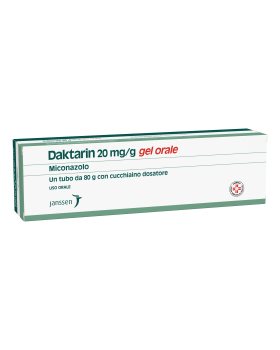 DAKTARIN*GEL ORALE 80G 20MG/G