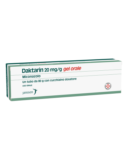 DAKTARIN*GEL ORALE 80G 20MG/G
