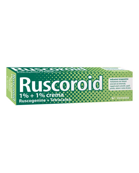 RUSCOROID*CREMA RETT 40G 1%+1% RUSCOROID*CREMA RETT 40G 1%+1%
