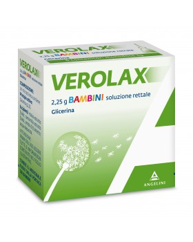 Verolax Bambini Soluzione Rettale 6 Clismi 2,25G