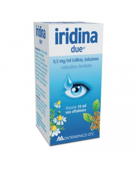 Iridina Due Collirio 10Ml 0,5Mg/Ml