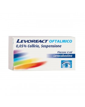 Levoreact Oftalmico Collirio 4Ml 0,5Mg/