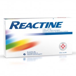 Reactine 6 Compresse 5Mg+120Mg Rp