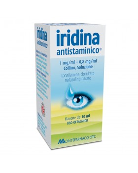 Iridina Antistamininico Collirio 10+8Mg