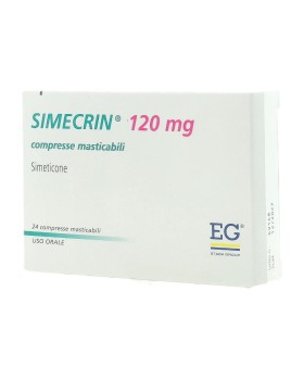 Simecrin 24 Compresse Masticabili 120Mg