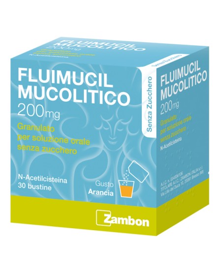 FLUIMUCIL MUCOL*30BUST200MGS/Z