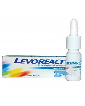 Levoreact Spray Nasale 10Ml 0,5Mg