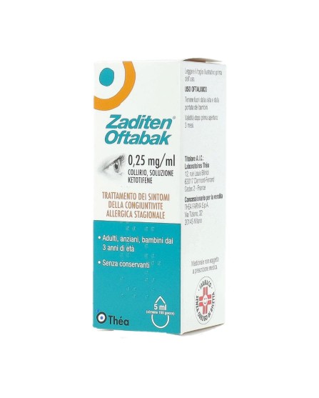 ZADITEN OFTABAK*COLL FL 5ML
