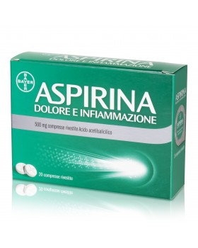 Aspirina Dolore Infiammazione 20 Compresse 500Mg