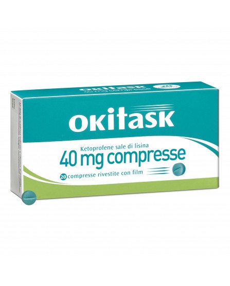 OKITASK*20CPR RIV 40MG