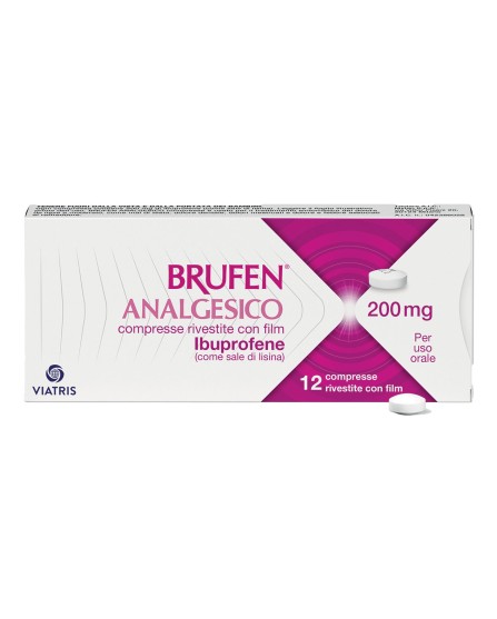 BRUFEN ANALGESICO*12CPR 200MG