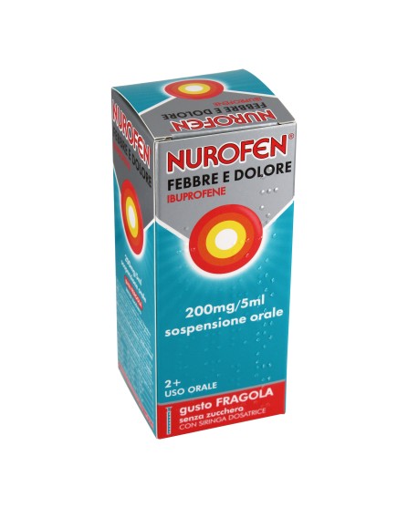 NUROFEN FEBBRE D*200MG/5ML FRA