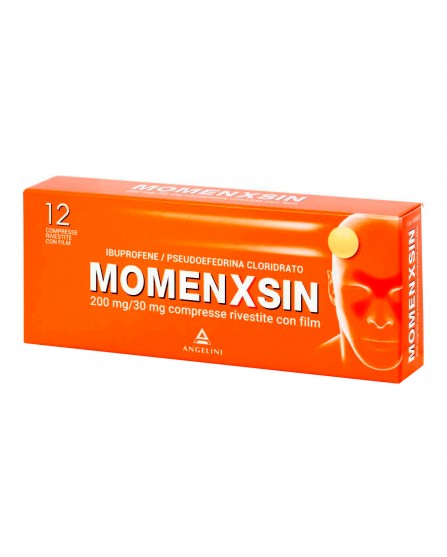 Momenxsin 12 Compresse 200Mg+30Mg