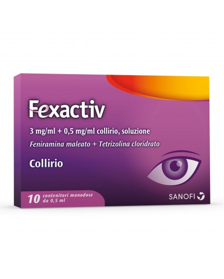 Fexactiv Collirio 10 Flaconi 0,5Ml