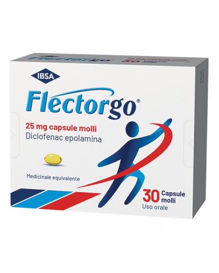 FLECTORGO*30CPS MOLLI 25MG