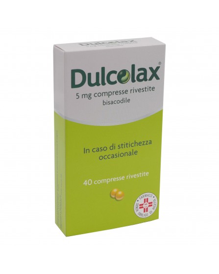 DULCOLAX*40CPR RIV 5MG