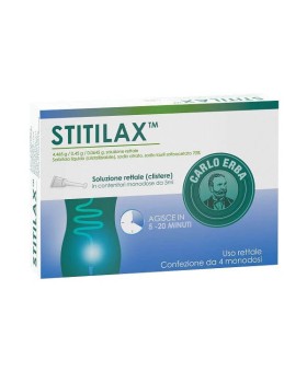 Laurilax Soluzione Rettale 4 Flaconi Mono 5Ml
