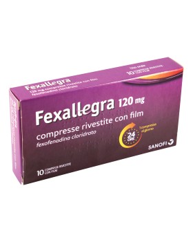 FEXALLEGRA*10CPR RIV 120MG
