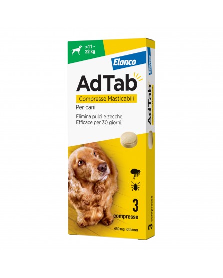 ADTAB*3CPR 450MG CANI 11-22KG