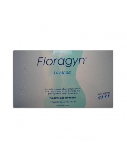 Floragyn Lavanda Vaginale 5Flaconi x140Ml