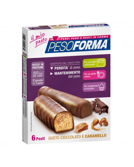 PESOFORMA BAR CARAMELLO 6PZ