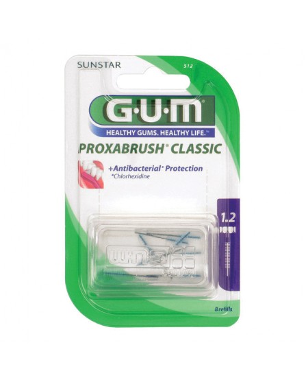 Gum Proxabrush 512 Scovolino 8 Pezzi