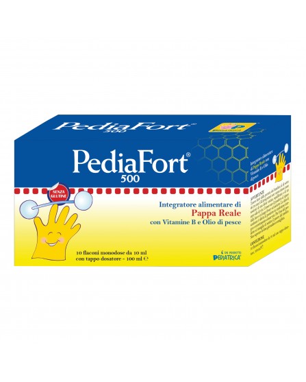 PEDIAFORT 500 INT MVIT 10FL