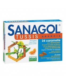 SANAGOL TUSSIS ARANCIA 24CAR