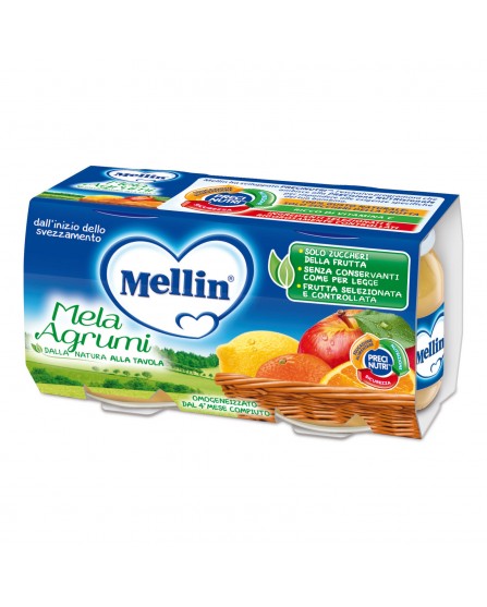 MELLIN-OMO MELA/ARANC 2X100G